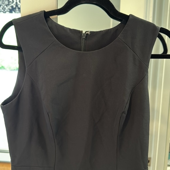 Fabulous Milly Black Sheath Mini Dress with Slit - Picture 2 of 6